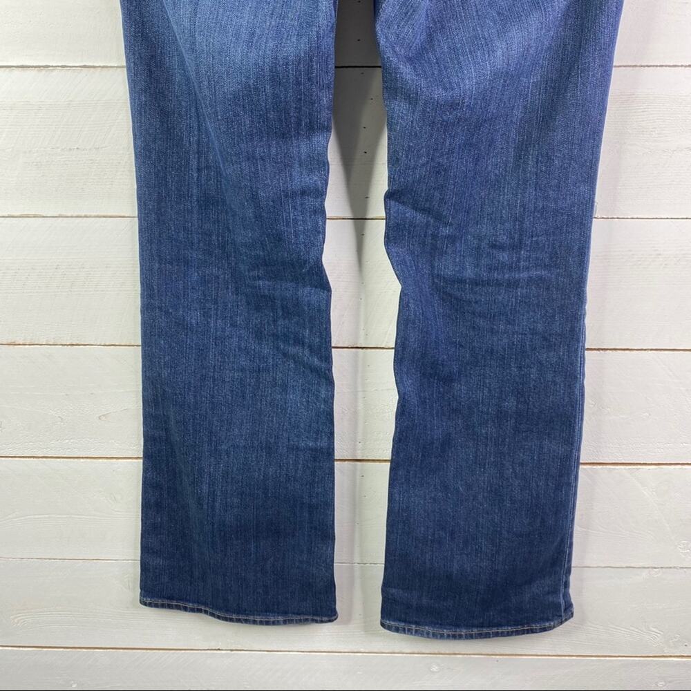 BANANA REPUBLIC Medium Wash‎ Low Rise Boyfriend Denim Bootcut Jeans Size 4 - Picture 7 of 12